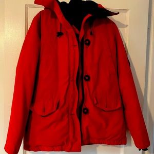 Authentic red Canada Goose jacket. Women’s size MEDIUM.
